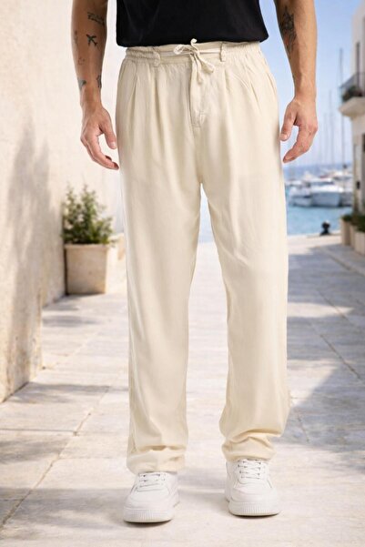 Valiberta Magnus Tensel Ljetne muške pantalone od tkanine opuštenog kroja sa ...