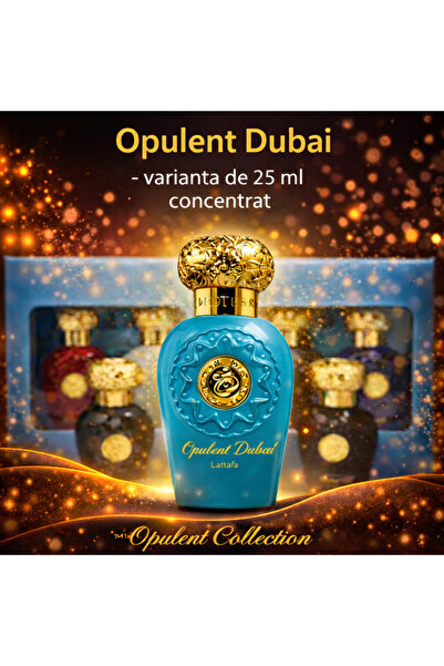 lattafa Opulent Dubai 25 ml – Parfum Arabesc Intens | Ideal pentru calatorii|...