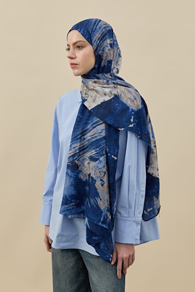 Modakaşmir Palette Pattern Vio Light Shawl