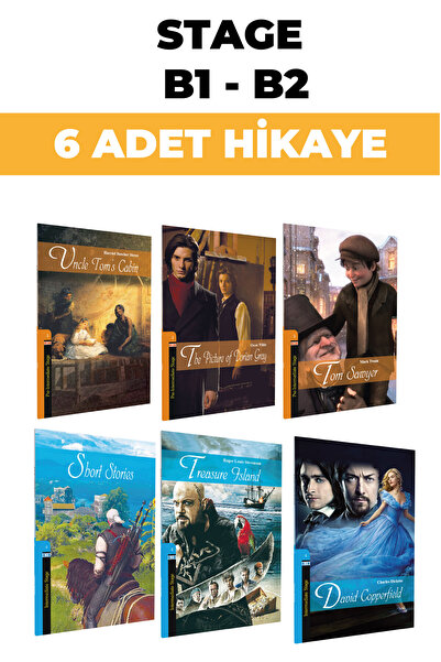 Kapadokya Yayınları English Story (B1-B2) Level 6 Books