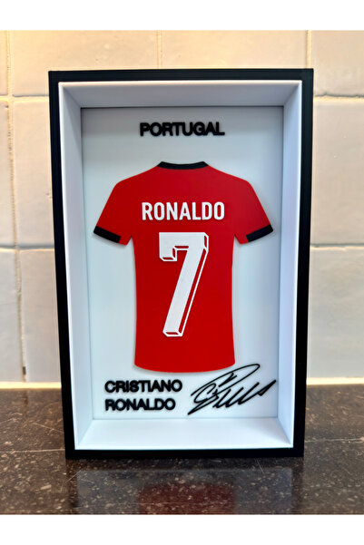 skyvstore Cristiano Ronaldo - Portekiz - Forma Çerçevesi