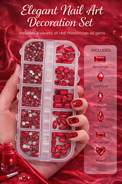 OJELY TIRNAK TAŞ SÜSLEME