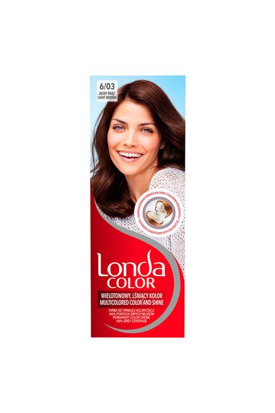 Londa Color, vopsea de par, nuanta saten deschis, nr 6/03