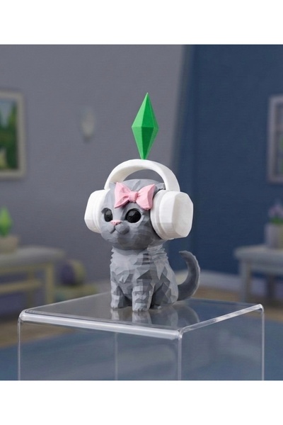 Nomi 3D Studio شخصية قطة سيمز