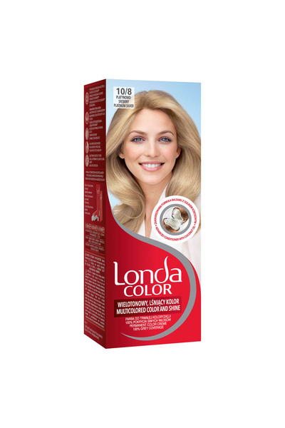 Londa Color, vopsea de par, nuanta argintiu, nr 10/8