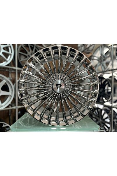 powcan 17 İNÇ 4X100 MAYBACH KROM JANT TAKIMI (4 ADET)