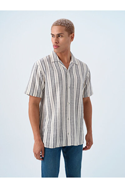 Loft Opuštena muška košulja dugih rukava