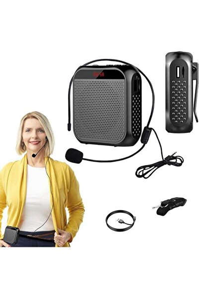 Arabest مكبر صوت مزود بسماعة رأس وميكروفون بأسلاك ، مكبر صوت شخصي للمعلمين وا...