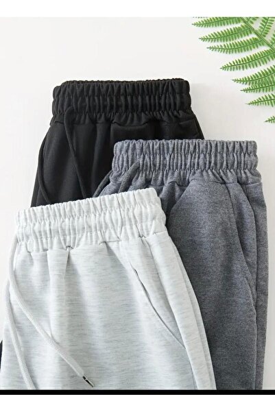 TORUK MAKTO Pachet de bumbac moale pantaloni scurți unisex, cu croială confor...