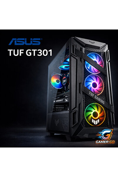 ASUS TUF GAMİNG GT301 RGB GAMER| Ryzen 5 9600X+ RTX 3060 | 16GB DDR5 RAM | 1T...