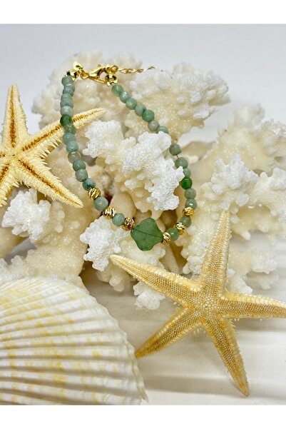 gemsartdeco Aventurine Natural Stone Dorica Bracelet