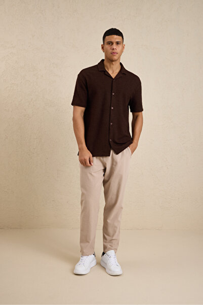 Danger Muška tehnička tkanina Žakard košulja