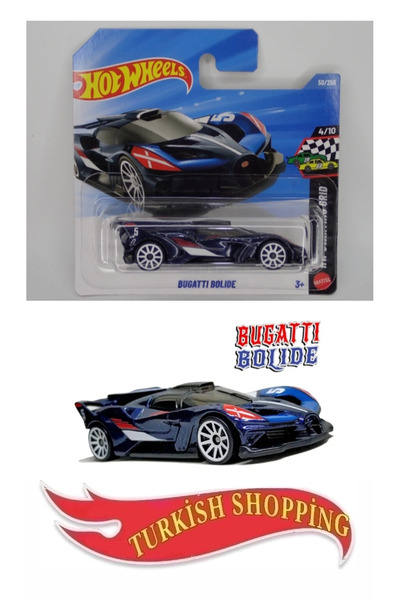 HOT WHEELS 1:64 Ölçek 2026 Case Bugatti Bolide