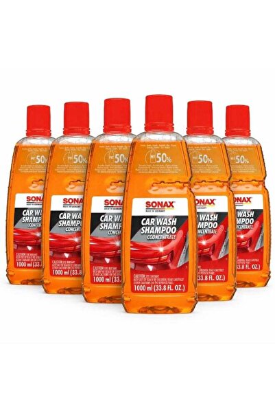 Sonax - Car Wash Shampoo Concentrate - 6 Pack