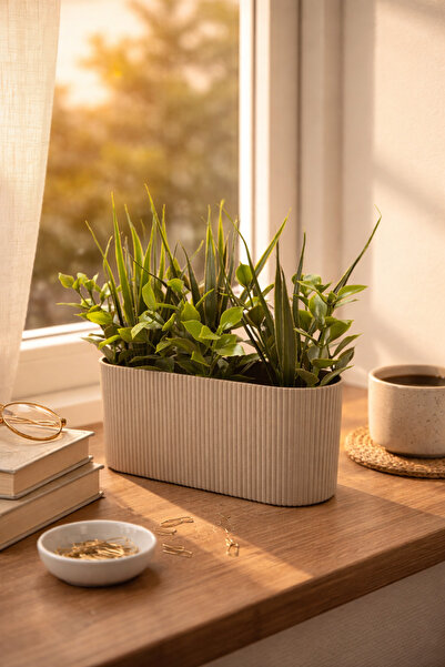 Binbirreyon cu dungi   albastru cobalt aranjament floral artificial cu frunze...