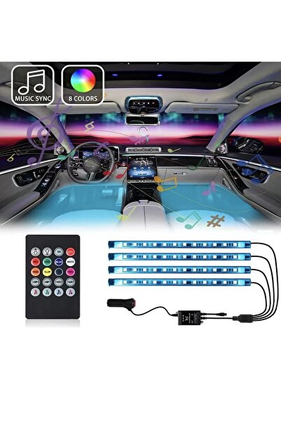 Allians Otomobil İçin Led Alt Monitor Gece Ambiyans Lambası, Şık ve Pratik Ta...