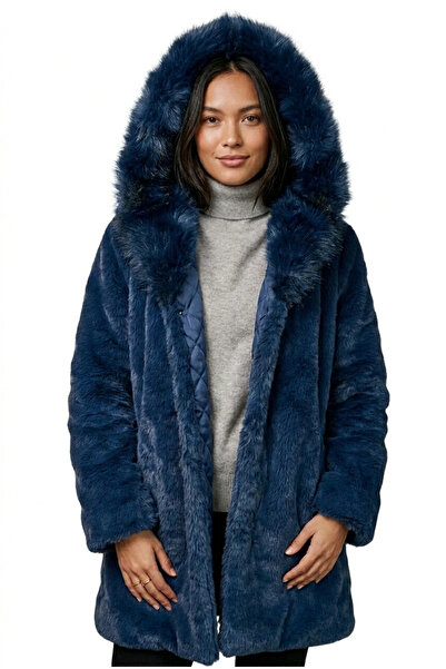 OEM Синьо изкуствена козина