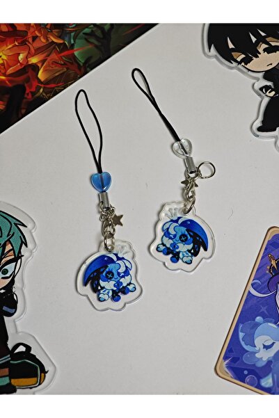 Yenaplanner زينة كوكي رن كينجدوم حقيبة / زينة للهاتف (قطعة واحدة)