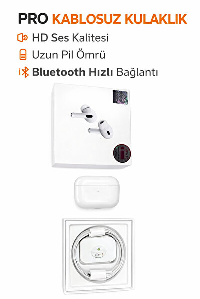 Uzak Store Pro Bluetooth Kulaklık – HD Ses Kalitesi, Dokunmatik Kontrol, iOS ...