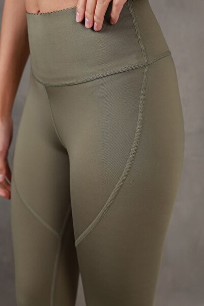 GLAM AURA Women's Black High Waist V Cut Shaping / Sculpting Push up Sports L...