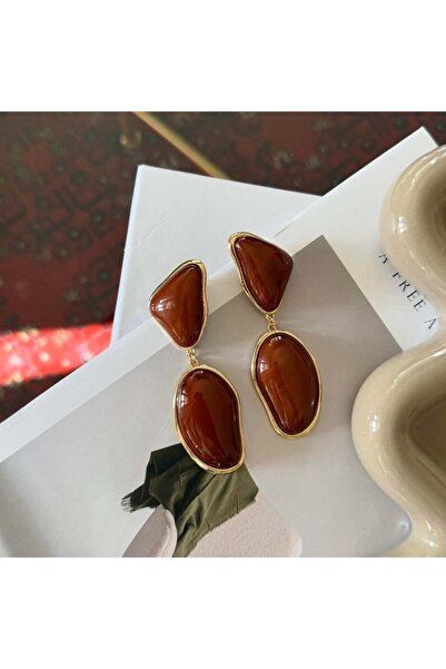Alice İsstanbul Brown Celestia Earrings