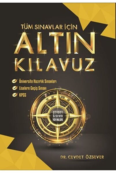 Cevdet Özsever Yayınları Tüm Sınavlar İçin Altın Kılavuz Cevdet Özsever