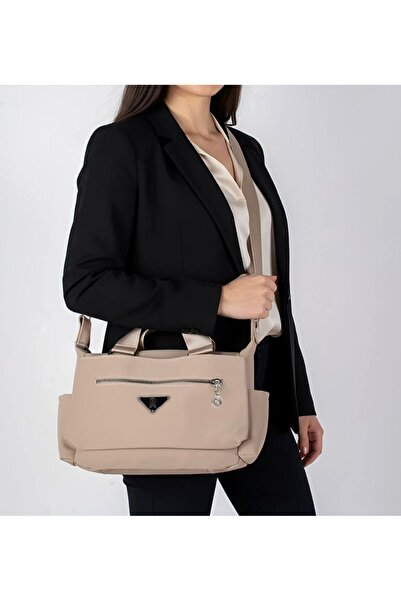 bag حقيبة نسائية متوسطة الحجم متعددة الأقسام مقاوم للماء حقيبة كتف