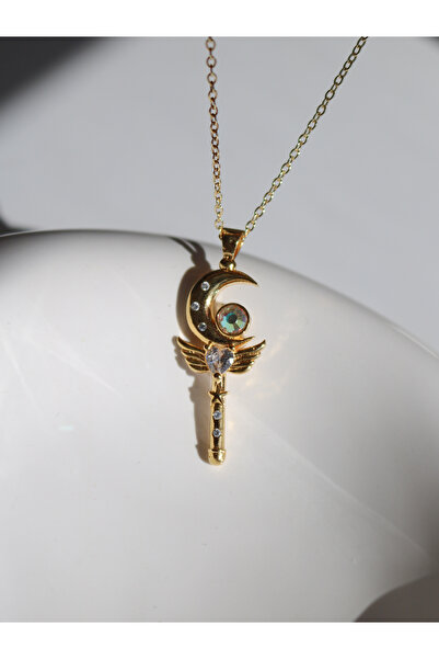 Reorah Collection Winged Moon Pendant