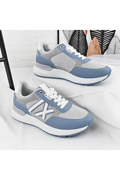 Tmall Men's sports shoes, made of -leather, B4070, Light blue
