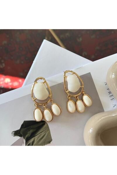 Alice İsstanbul Cream Virella Earrings