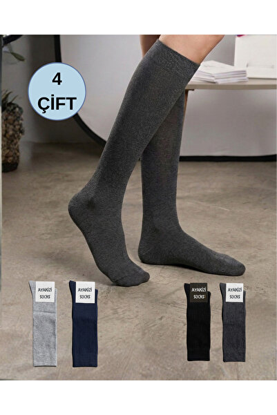 ayakizi socks 4 чифта дамски чорапи до коляното