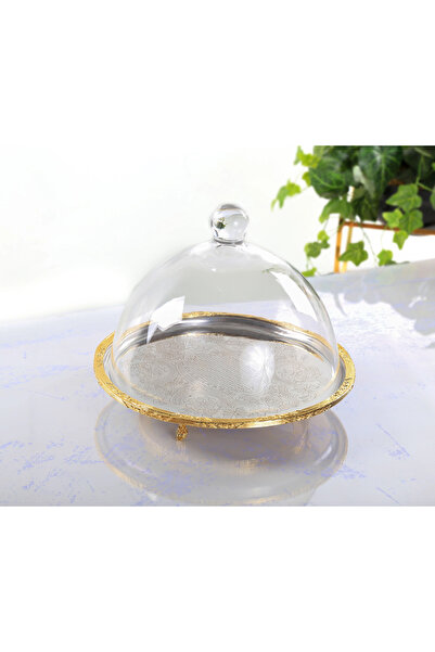 BULUTHOMEAKSESUAR Steel Engraved 30 cm Jar Gold