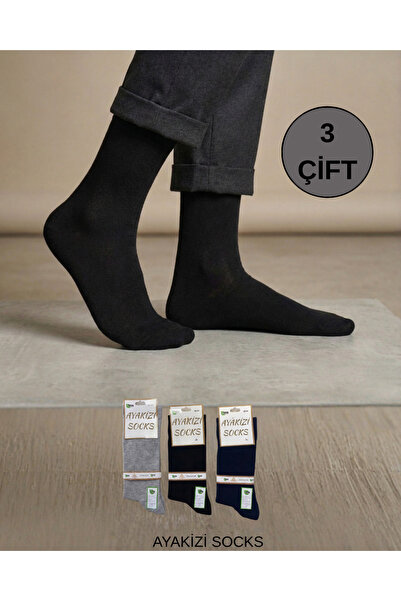 ayakizi socks 3 أزواج من الجوارب الرجالية بامبو