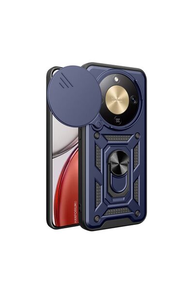 HANPORIUM حافظة تانك متوافقة مع هاتف Honor X9d - غطاء خارجي مدرع للحماية من ا...