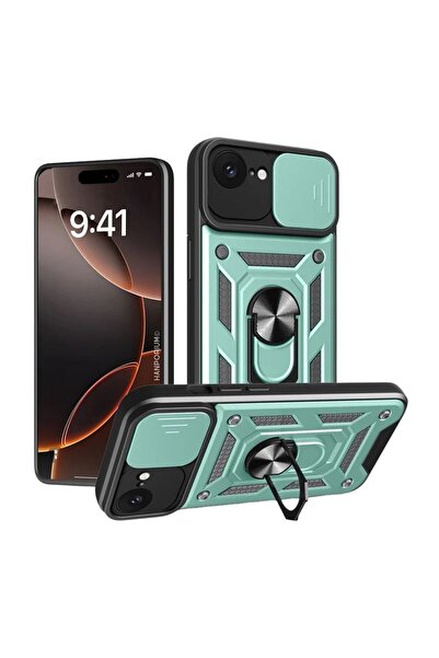 HANPORIUM حافظة تانك متوافقة مع آيفون 17e - غطاء خارجي مدرع للحماية الإضافية ...