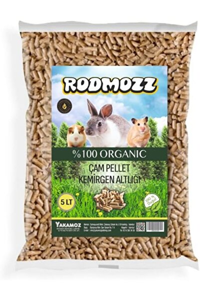 Empressco AKAN TARIM Doğal Organik Kemirgen Altlığı Talaş Çam Peleti 5 Lt