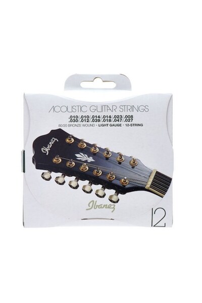 IBANEZ Set de 12 corzi pentru chitară acustică