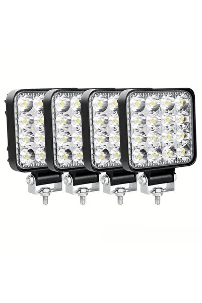 Empressco Traktör Tepe Lambası Çalışma Lambası 16 Ledli 4 Adet