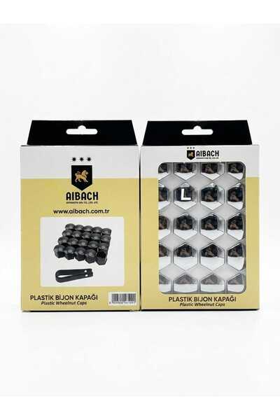 RACİH Bijon Kapağı 19mm Krom Renk 20 Adet