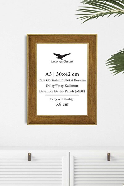Raven Art Studio Crown A3-30x42cm Aur antic pentru imagini, fotografii, docum...