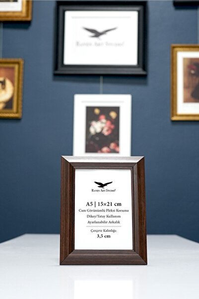 Raven Art Studio Neo A5-15x21cm Maro Poză Fotografie Document Poster Ramă pen...