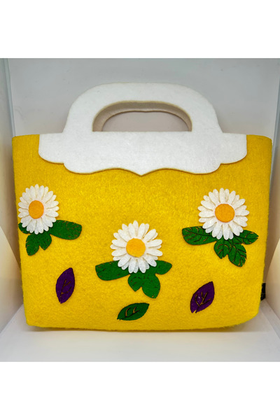 Keçebahçesi Kayseri Çocuk Bayram Şekeri Çantası,Keçe Şeker Toplama Çantası, R...