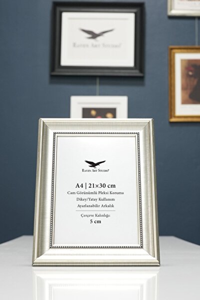 Raven Art Studio إطار صور ومستندات وملصقات من نوفا A4-21x30 سم، مصنوع من زجاج...