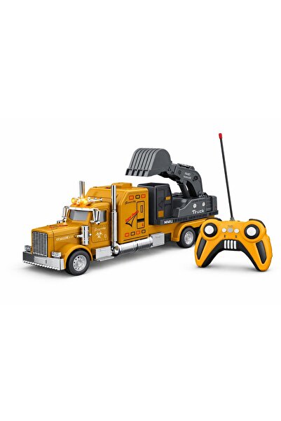TOY LAND RC Engineering Excavator Truck Toy with Controller ,Rechargeable Bat...