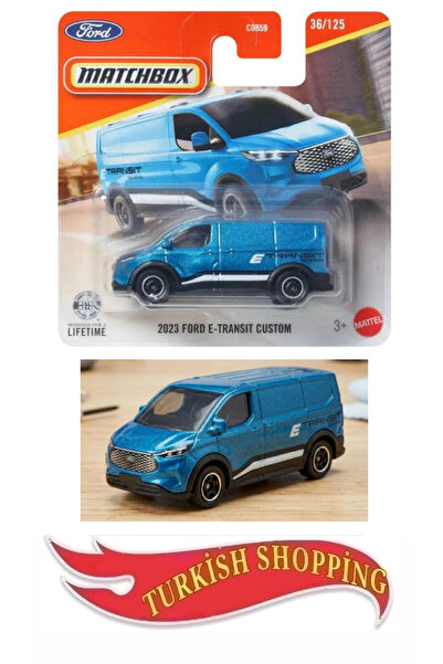 HOT WHEELS Matchb. 1:64 Ölçek 2023 Ford E-Transit Custom