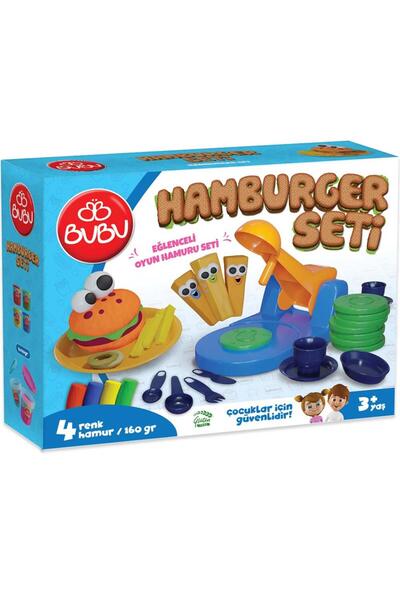 Bubu Bu-Bu Play Dough Set Hamburger (L) Bubu-Oh0010