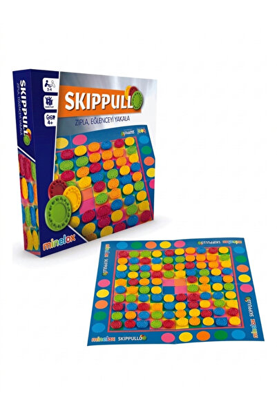 minelox Bemi Skippull Zıp Zıp Oyun Eğlenceli Dama Kutu Oyunu