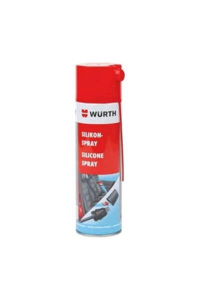 Würth Silikon Sprey 500 ml. Kapı Ve Cam Fitili Bakım Yenileme Spreyi
