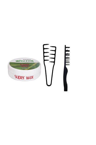 Sector Hairplant Hair Styling Wax Normal 150 Ml + Mucizevi Tarak 2'li Set