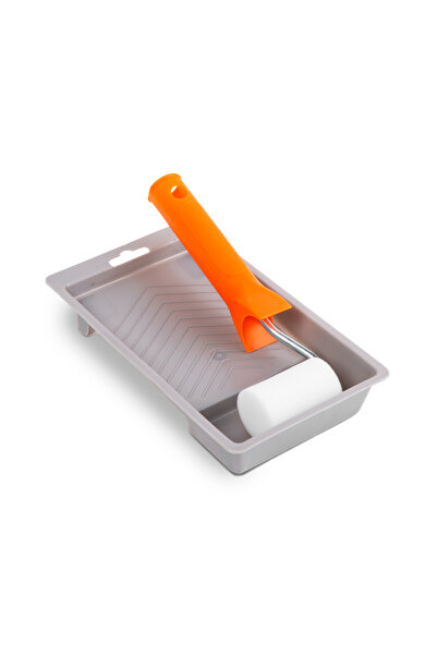 Handy Set de role de vopsit - spumă de înaltă densitate + mâner, tavă - 50 mm